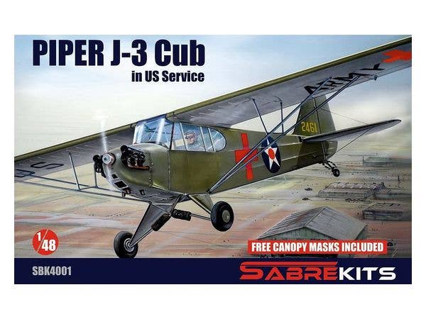 1/48 パイパー J-3カブ 米軍仕様