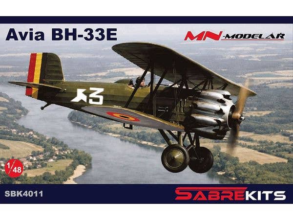 1/48 アビア BH-33E 戦闘機 チェコスロバキア/ベルギー/スペイン