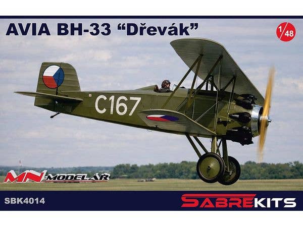 1/48 アビア BH-33 戦闘機 木靴 チェコスロバキア/ベルギー