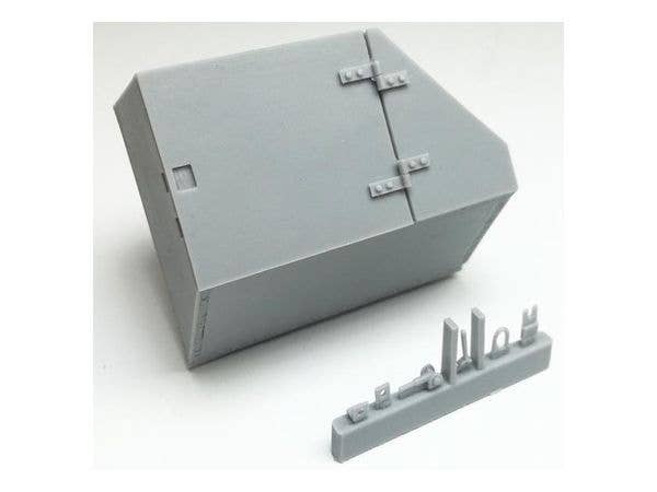 1/16 ドイツ軍 Sd.Kfz.171 パンター G型用 赤外線暗視装置防弾格納庫 (トランペッター用)