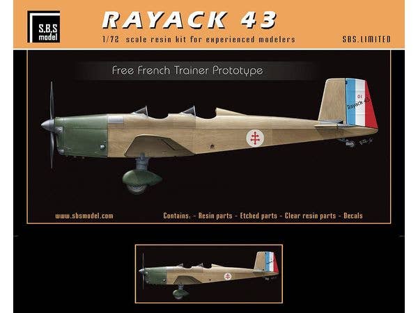 1/72 ラヤーク43 試作練習機
