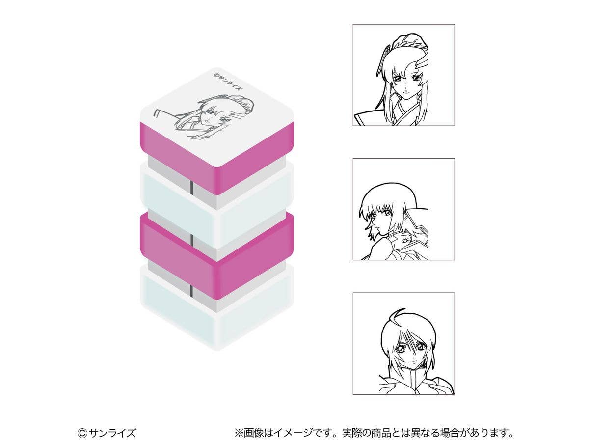 機動戦士ガンダムSEED FREEDOM ぴょっこりスタンプ ラクス & カガリ & ルナマリア