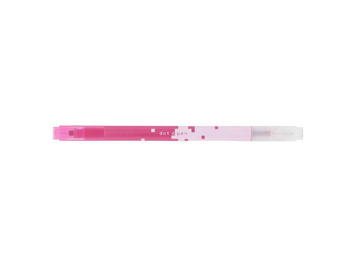 四角マーカー dot e pen (ドット・エ・ペン) ピンク