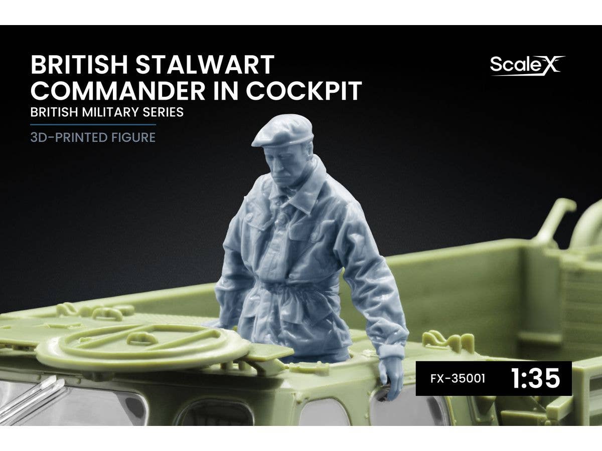 1/35 イギリス軍 アルヴィス スタルワート車長