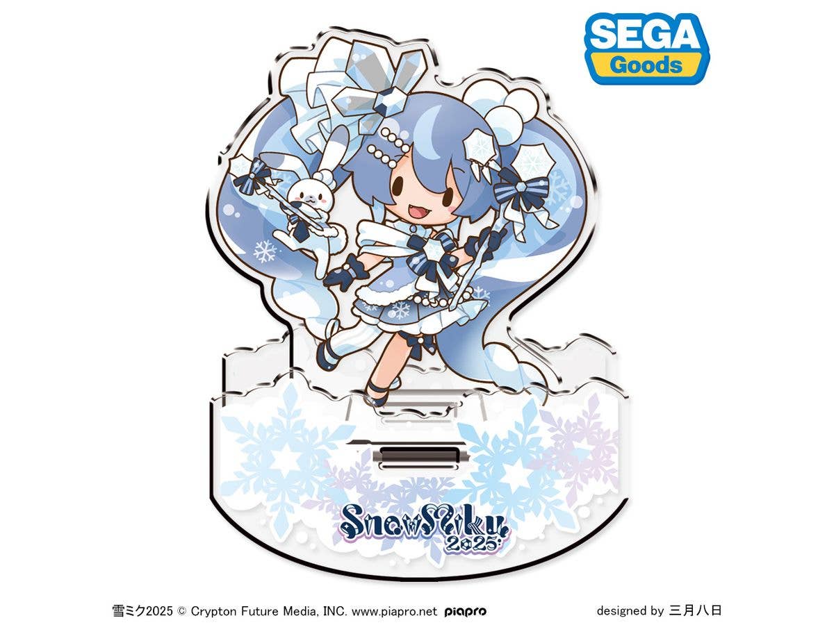 雪ミク2025 ふわぷち ゆれるアクリルスタンド