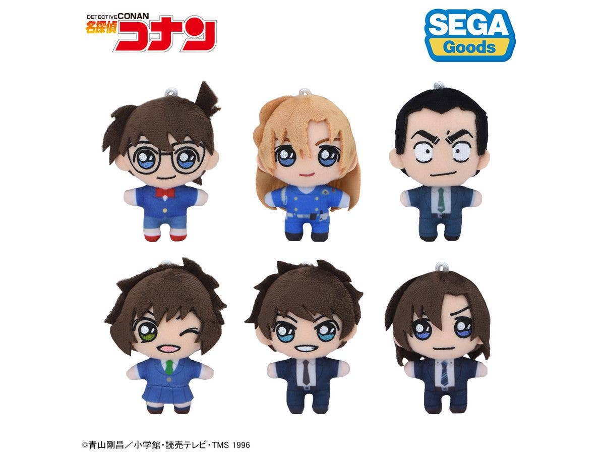 名探偵コナン: ぷちぬいマスコット Vol.9 1Box 6pcs