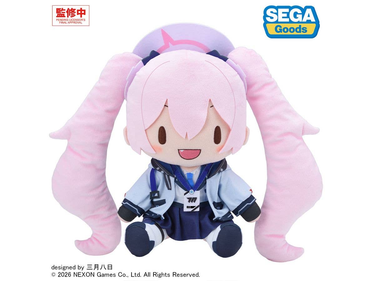 ブルーアーカイブ コユキ ふわぷち ぬいぐるみ (L)