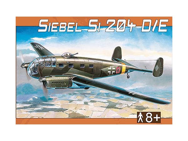 1/72 独・ジーベルSi204D/E双発輸送機・ドイツ空軍
