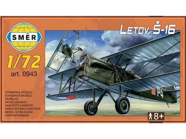 1/72 レトフ S-16 チェコスロバキア戦間期爆撃機
