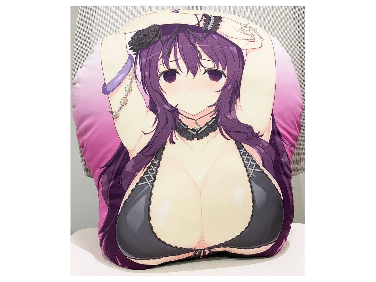 閃乱カグラ: 等身大マシュモクッション 紫 (再販)