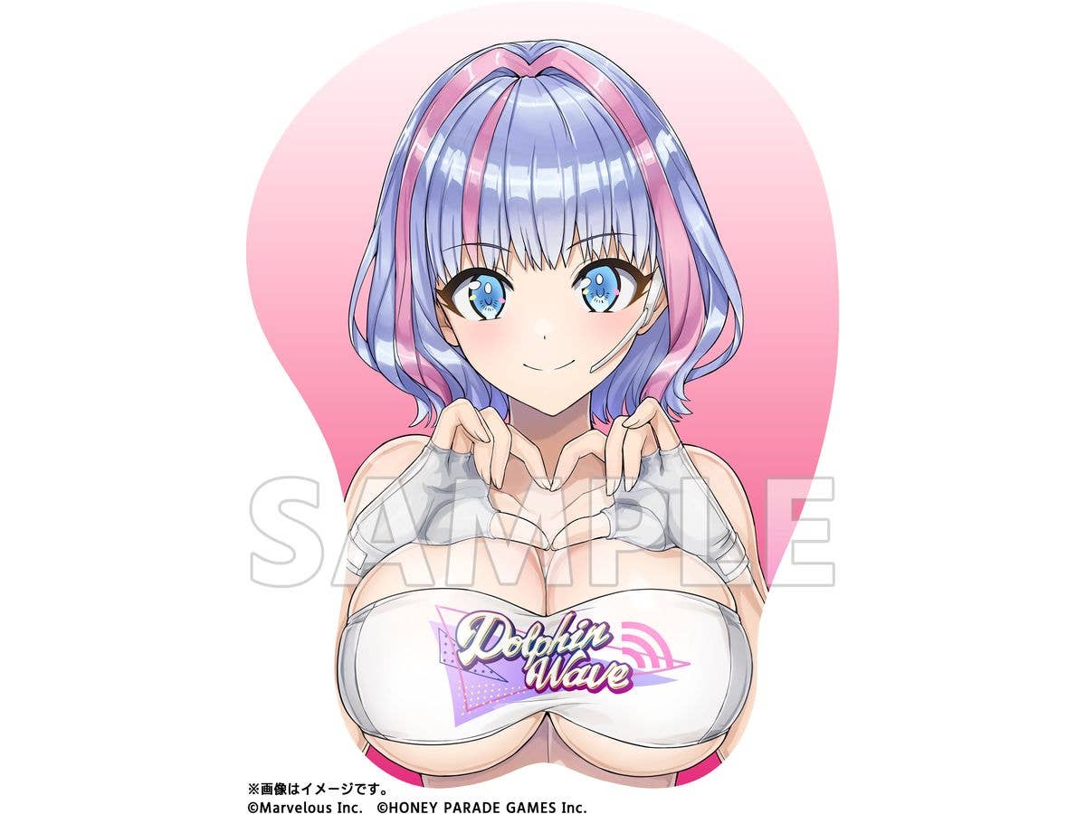 ドルフィンウェーブ 等身大おっぱいマウスパッド 久々利トモ