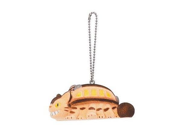 となりのトトロ フロッキングキーチェーン ネコバス