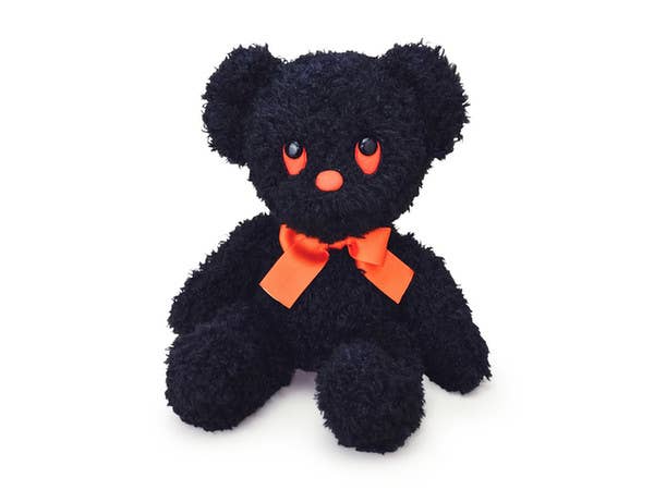 ブラックベア モコモコぬいぐるみ