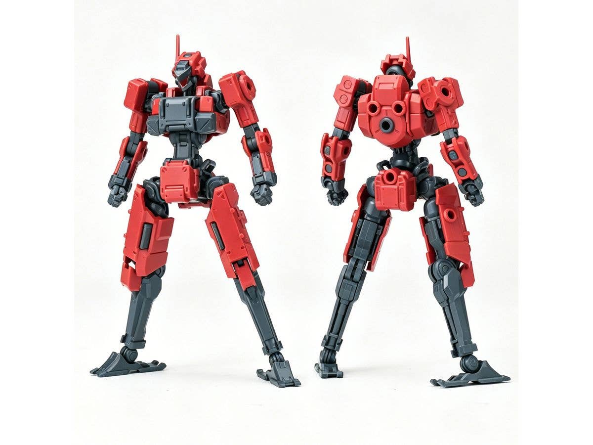 1/18 3 min projectシリーズ FENRIR(フェンリル) プラスチックモデルキット(レッド)