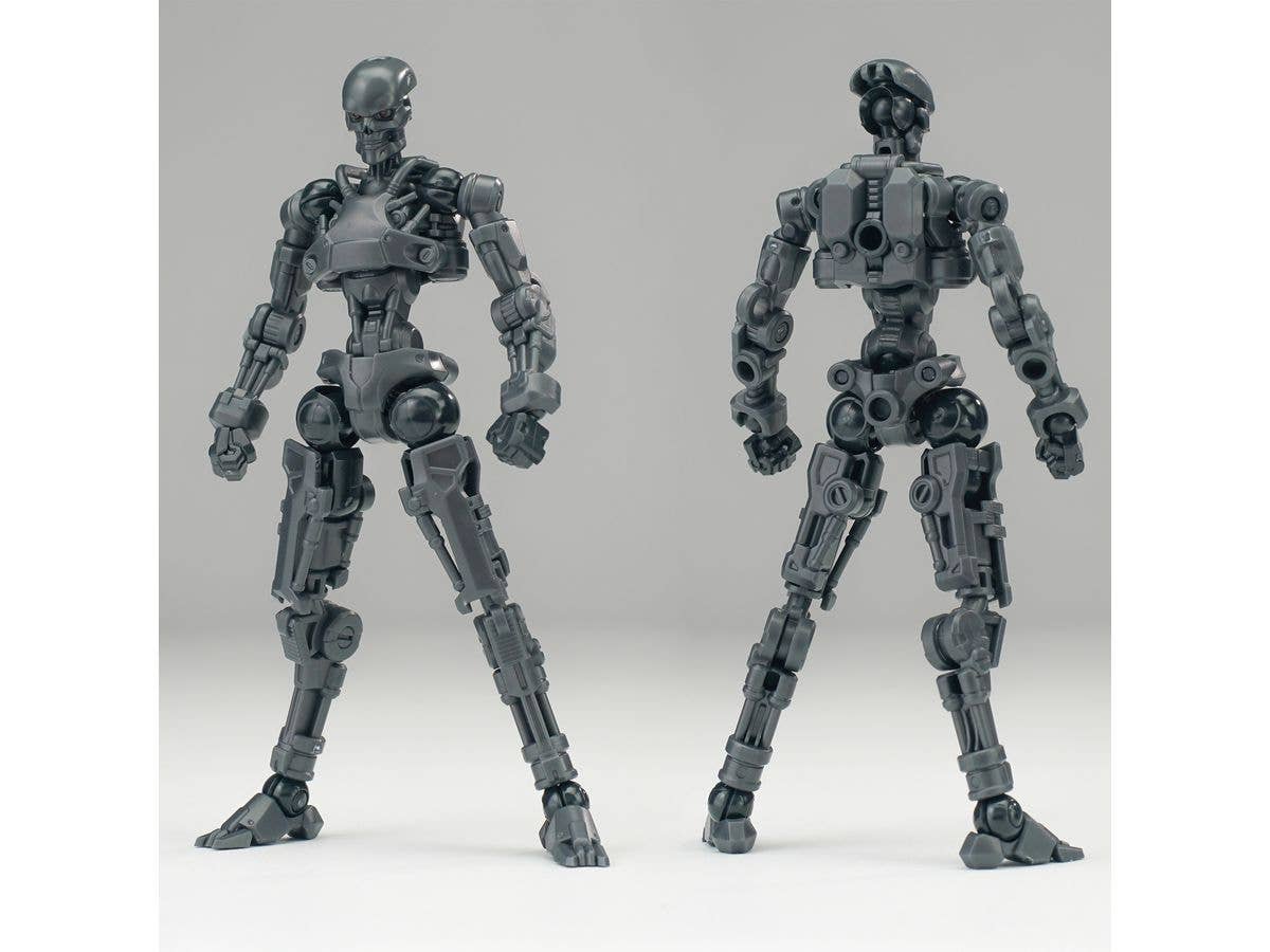 1/18 3 min projectシリーズ ゼンティネル プラスチックモデルキット(シルバー)