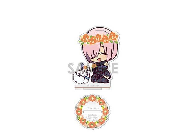 FGOバビロニア アクリルスタンドfloral decorations マシュ・キリエライト&フォウ