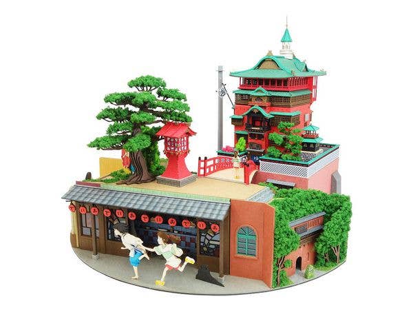 みにちゅあーとキット スタジオジブリ作品シリーズ 千と千尋の神隠し ジオラマ