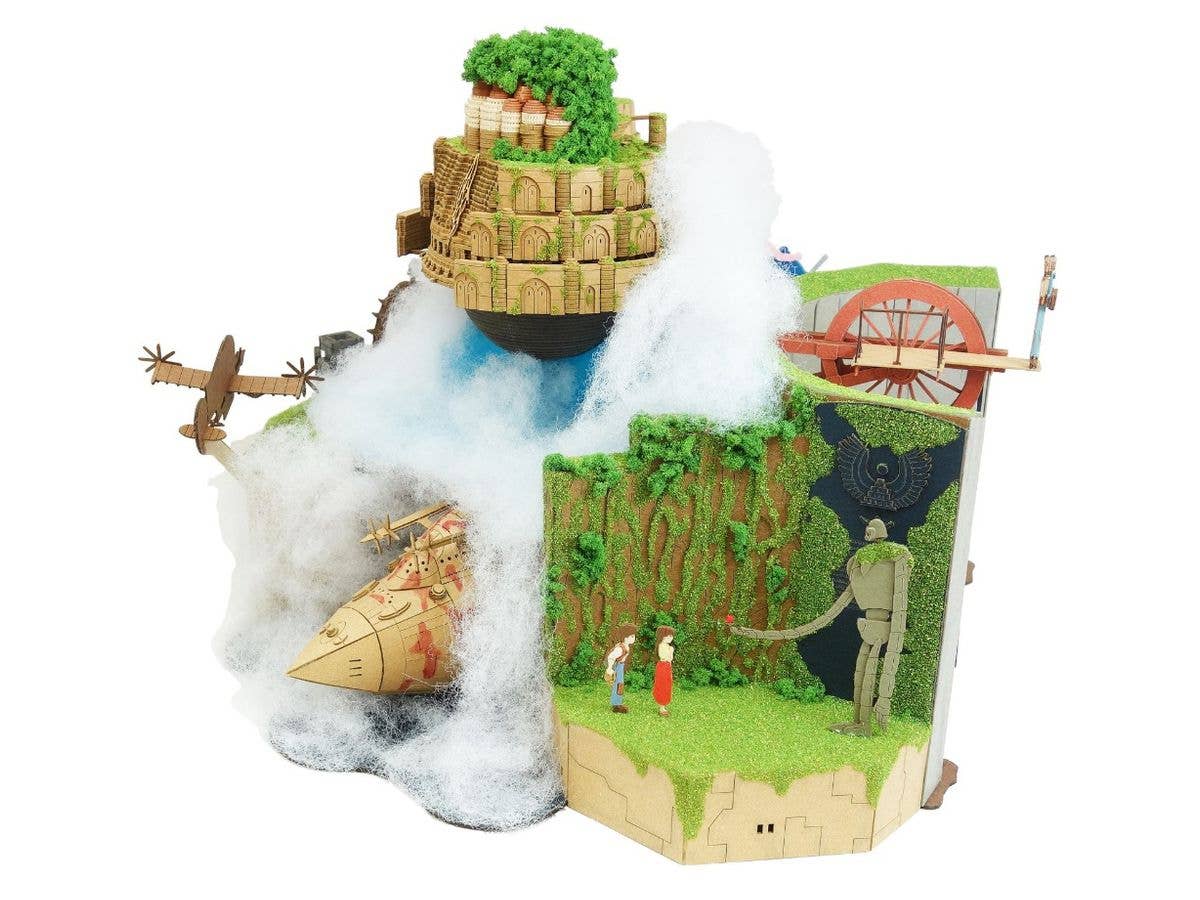 みにちゅあーとキット 天空の城ラピュタジオラマ