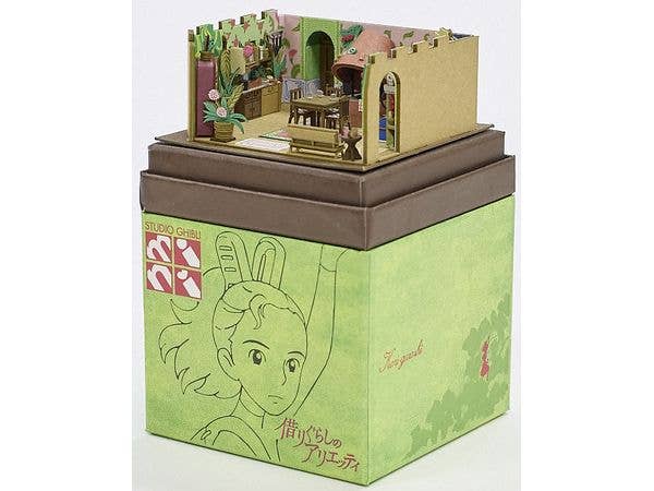 みにちゅあーとキット スタジオジブリmini PLUS+ アリエッティの居間