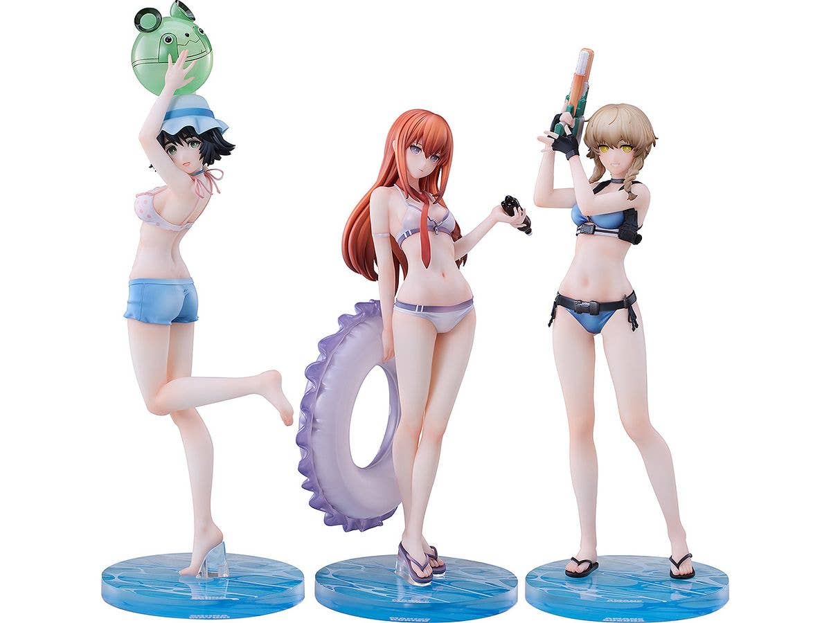 1/7 STEINS;GATE: 牧瀬紅莉栖&椎名まゆり&阿万音鈴羽 水着Ver. セット