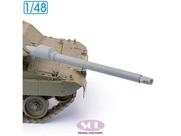 1/48 現用 ドイツ レオパルト2 A7V主力戦車 主砲身 (タミヤ用)