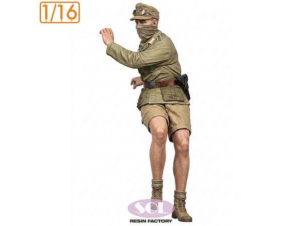 1/16 WWII ドイツ Sd.Kfz.250/3軽装甲無線車 乗員#1 (ダスヴェルク用)