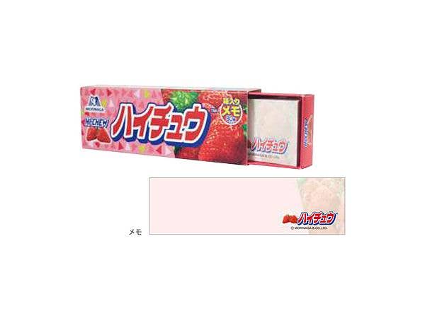 おやつ スティックメモ ハイチュウ ストロベリー