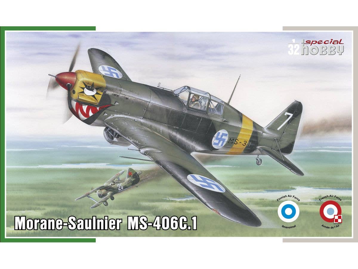 1/32 モラーヌソルニエ MS-406C.1