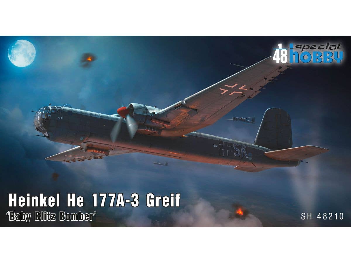 1/48 ハインケル He177A-3 グライフ ベイビーブリッツボンバー