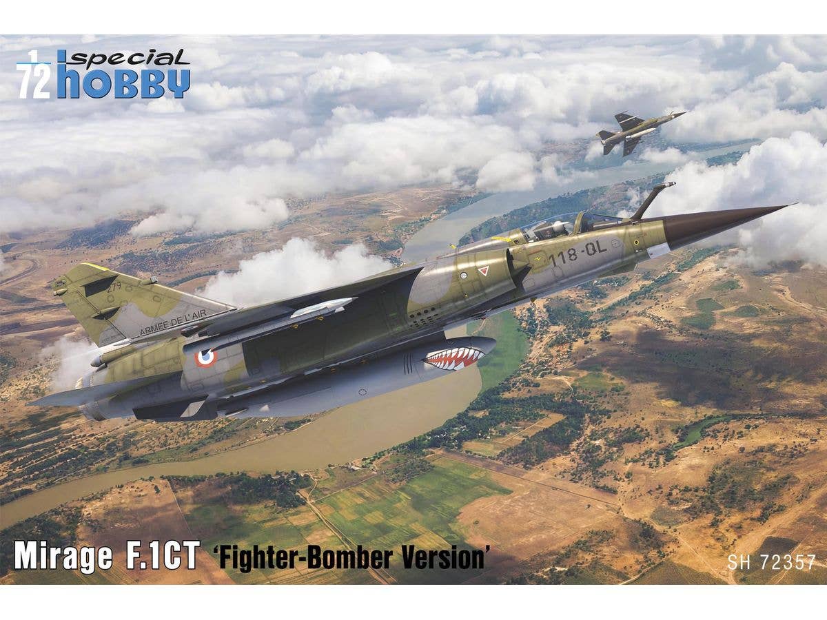 1/72 ミラージュ F.1CT 戦闘爆撃機