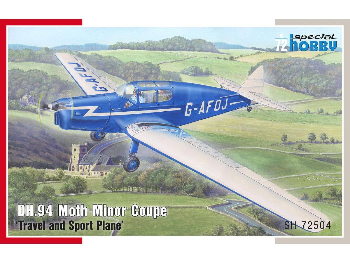 1/72 DH.94 モス・マイナー・クーペ 軽スポーツ機