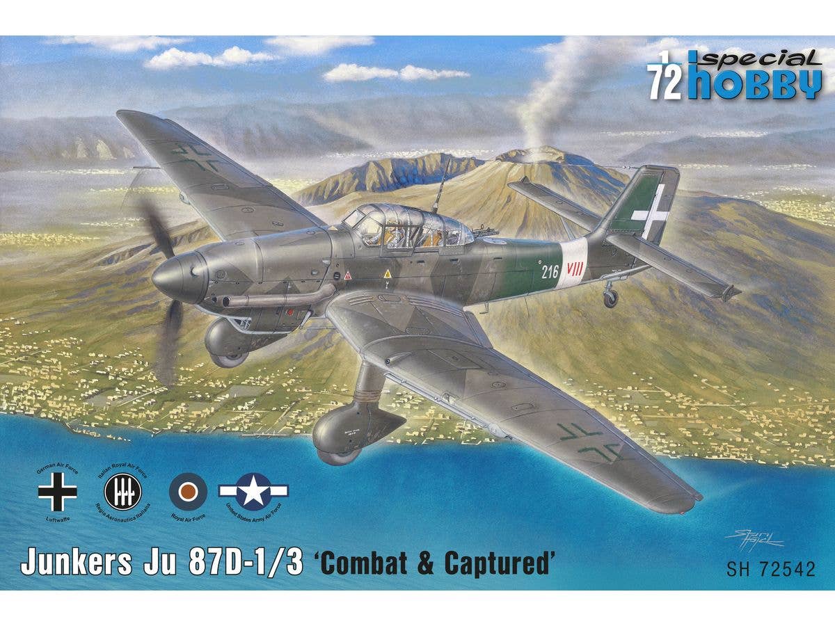 1/72 Ju87D-1/3 枢軸国・連合国