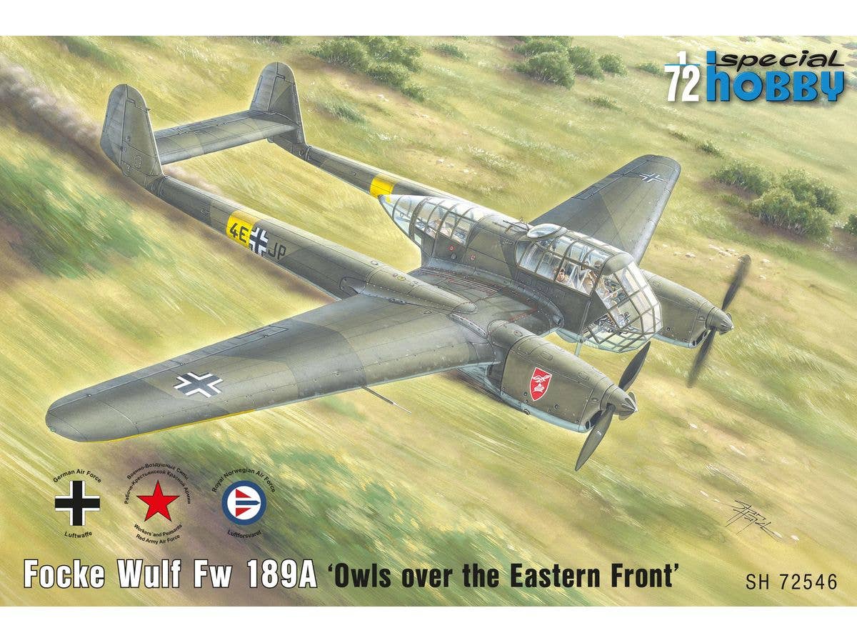 1/72 Fw189A ウーフー 東部戦線上空
