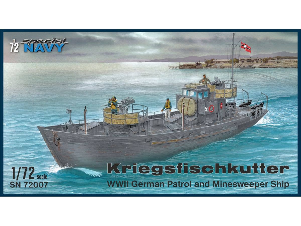 1/72 WW.II ドイツ 戦闘漁船