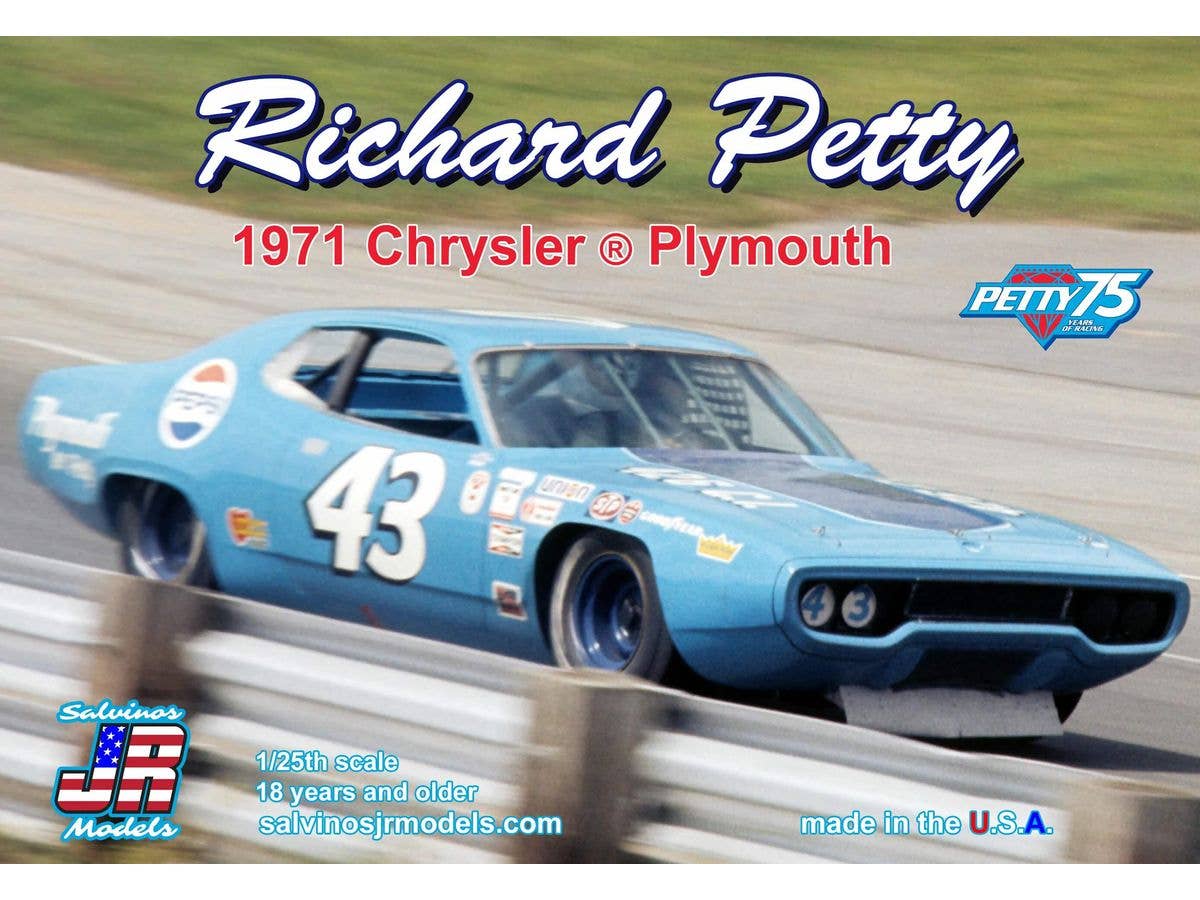 1/25 NASCAR 1971 プリムス リチャード・ペティー #43 ペプシ