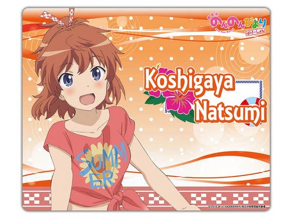 劇場版 のんのんびより ばけーしょん マウスパッド (越谷夏海)