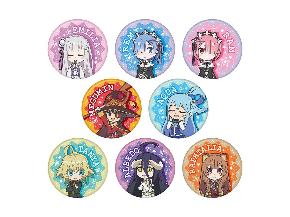 異世界かるてっと2 トレーディング缶バッジ 1Box 8pcs