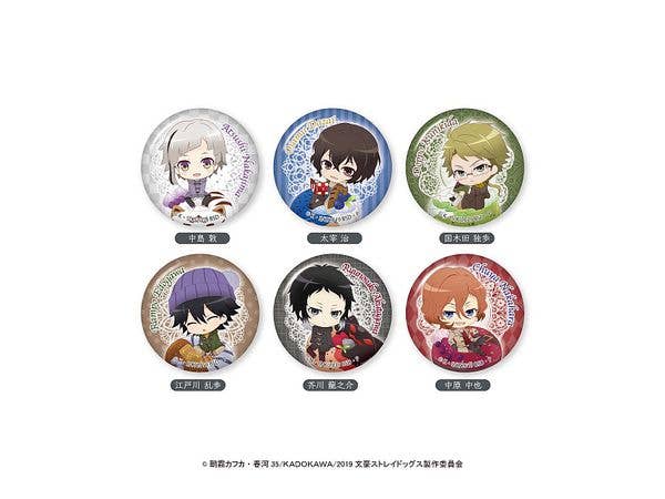 文豪ストレイドッグス トレーディング缶バッジ (きゃらどるちぇvol.3) 1Box 6pcs