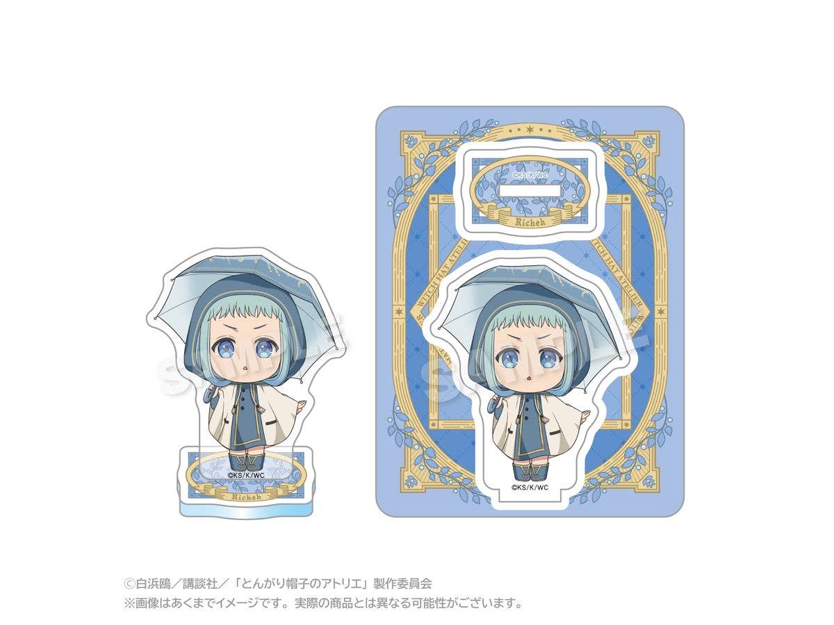 TVアニメ とんがり帽子のアトリエ: アクリルマスコット 雨の日ver. リチェ