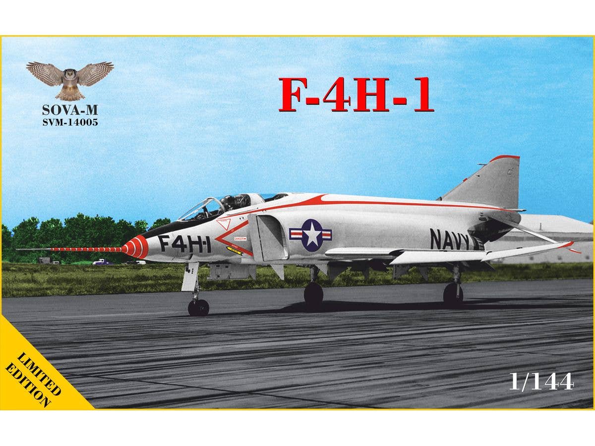1/144 F4H-1 ファントムII プロトタイプ 1959年