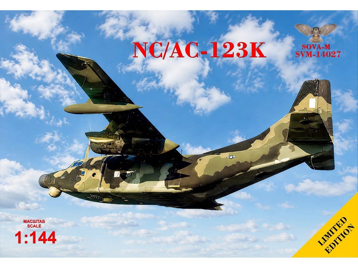 1/144 NC/AC-123K プロバイダー夜間偵察・攻撃機