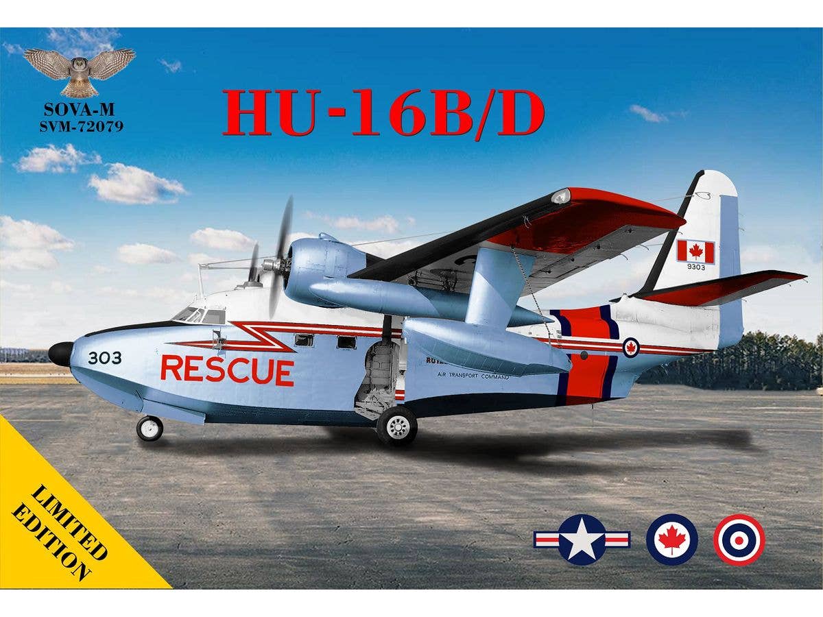 1/72 HU-16B/D アルバトロス タイ海軍/米海軍/カナダ空軍