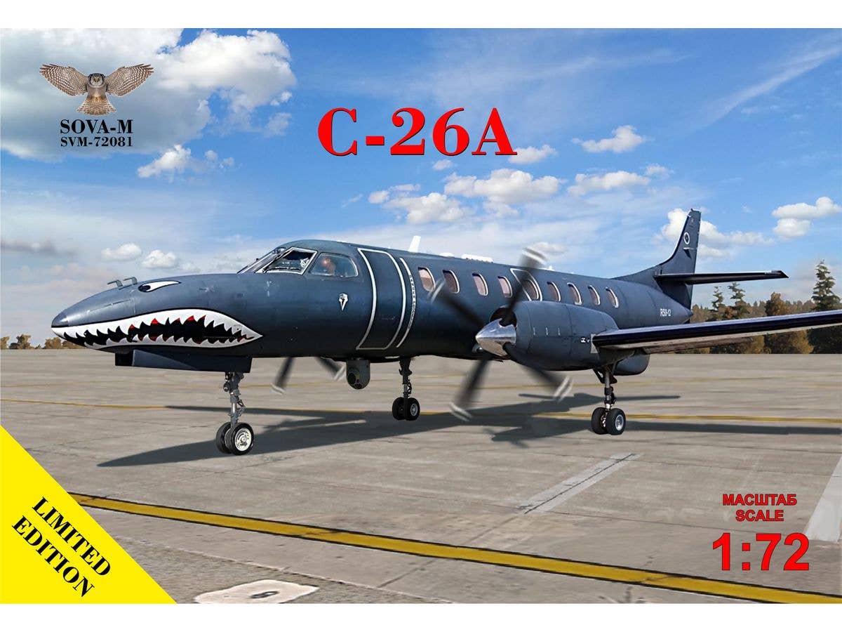 1/72 C-26A メトロライナー ターボプロップ輸送機
