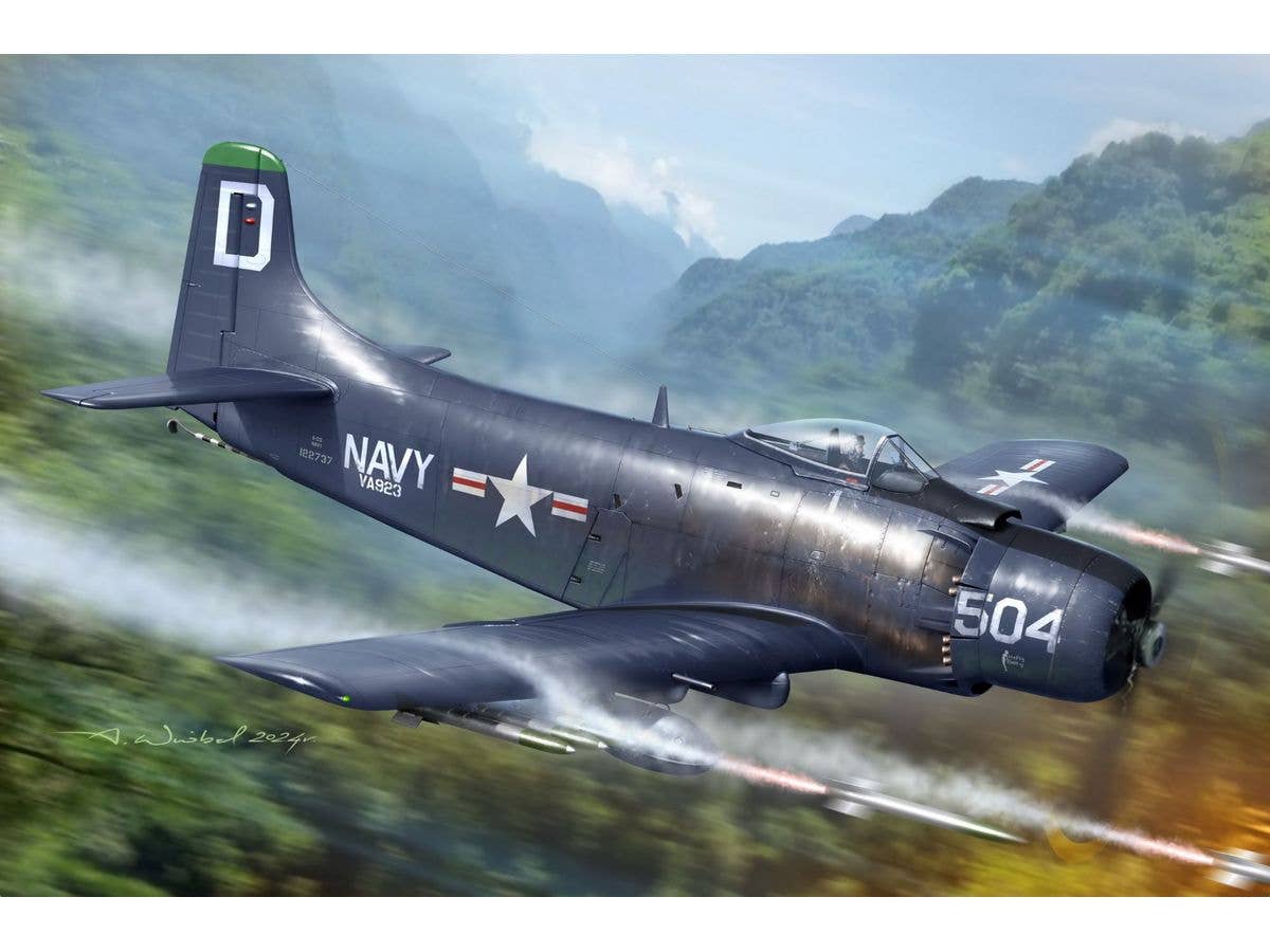 1/72 AD-3/4 スカイレーダー (初期) 朝鮮戦争