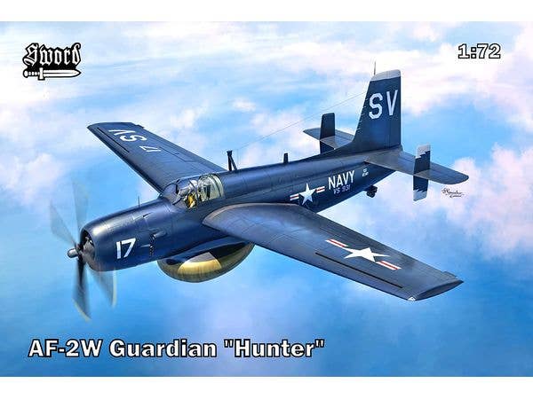 1/72 グラマン AF-2W ガーディアン対潜哨戒機 ハンター