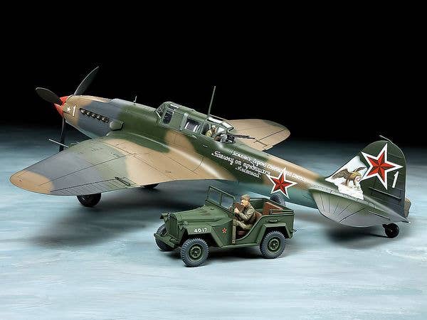 1/48 イリューシン IL-2 シュトルモビク・GAZ-67B セット