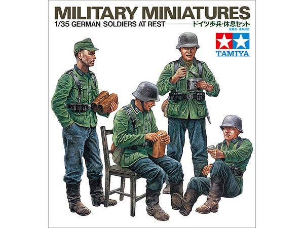 1/35 MM ドイツ歩兵・休息セット [特別販売製品]