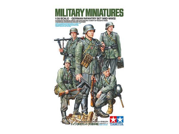 1/35 MM ドイツ歩兵セット (大戦中期)