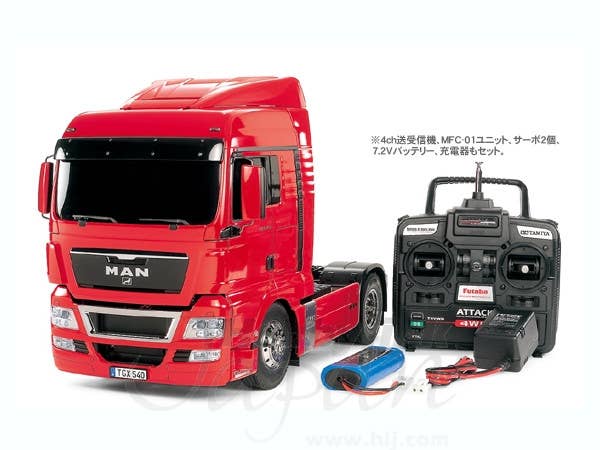 1/14 ビッグトラック MAN TGX 18 540 4×2 XLX フルオペレーションセット