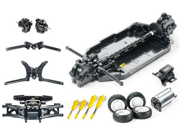 1/10 セミアッセンブル ファーストトライRCキット TT-02Bシャーシ (ネオスコーチャーボディ付)